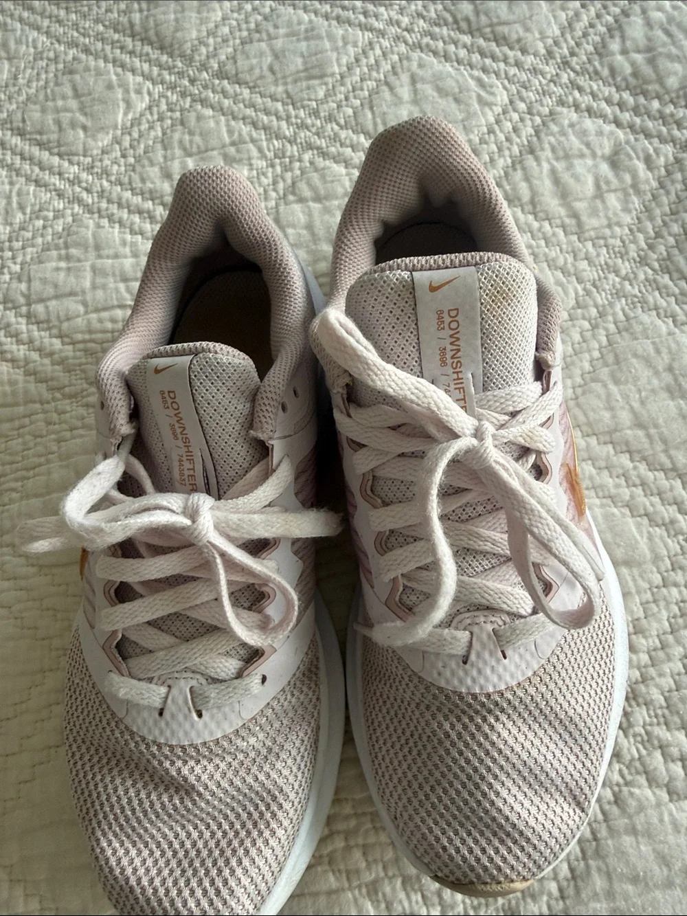 Nike Downshifter 11 Pink Blush Sneakers Mesh Lightweight for Road Running Sz 6.5 - Picture 5 of 14